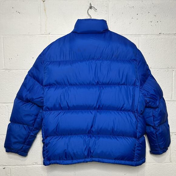 Vintage Polo Ralph Lauren Goose Down Puffer Jacket “Blue” - Picture 2 of 8